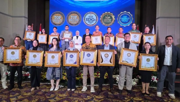 Aksi Peduli Bank Nagari Diganjar Penghargaan TOP SDGs AWARD 2026