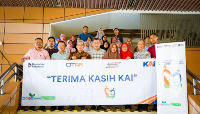 KAI Salurkan 972 Juta Bantu 12 Lembaga Pendidikan di Jakarta dan Bogor