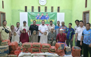 15 Penderita Disabilitas dapat Bantuan Sembako dari PT Socfindo Kebun Seumanyam