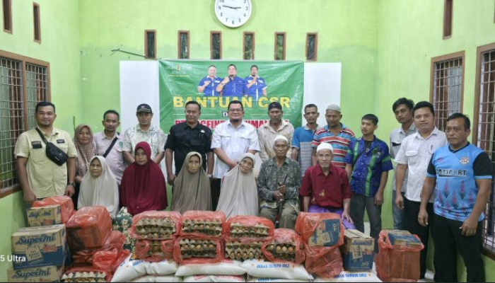 15 Penderita Disabilitas dapat Bantuan Sembako dari PT Socfindo Kebun Seumanyam