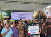 Inalum Serahkan Bantuan Terdampak Bencana Puting Beliung di Toba