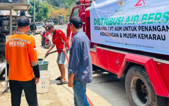 Program CSR PT AGM Dukung Ketersediaan Air Bersih Bagi Masyarakat