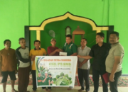 PT SMS Salurkan Bantuan CSR untuk Finishing Kubah Masjid Nurul Falah di Desa Giri Purno