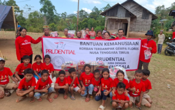 Bantu Korban Bencana, Prudential Hadir Beri Dukungan Kesehatan dan Edukasi