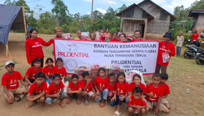 Bantu Korban Bencana, Prudential Hadir Beri Dukungan Kesehatan dan Edukasi