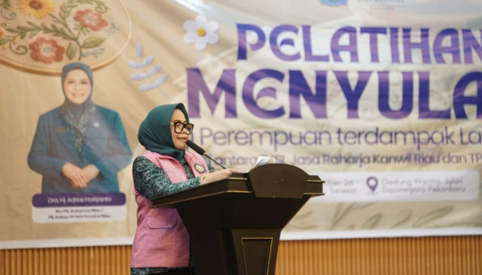 Jasa Raharja Gandeng TP PKK Riau, Perempuan Terdampak Kecelakaan Dapat Bekal Usaha Mandiri