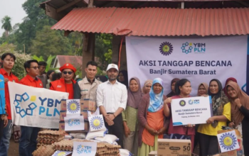 Kepedulian yang Tak Terputus, YBM PLN Terus Hadir untuk Warga Terdampak Banjir