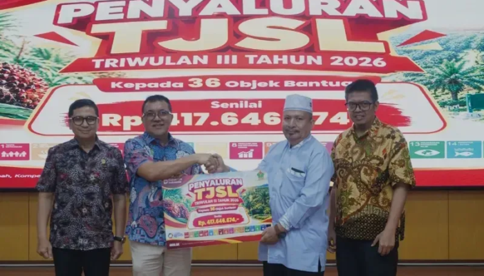 TJSL Triwulan III Cair, PTPN IV Regional I Salurkan Rp417,64 Juta