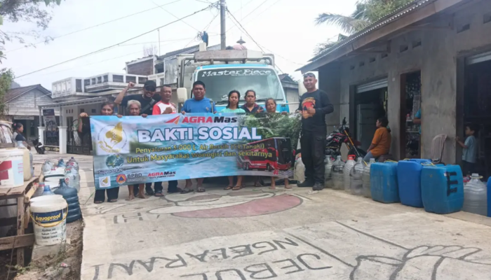 Peduli Kekeringan, Agramas-Pawonmas Salurkan 51 Tangki Air Bersih ke 4 Kecamatan
