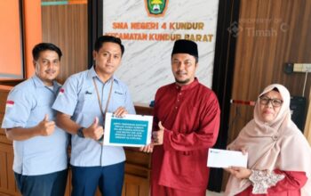 PT Timah Berikan Apresiasi Capaian Prestasi Futsal Putri SMAN 4 Kundur