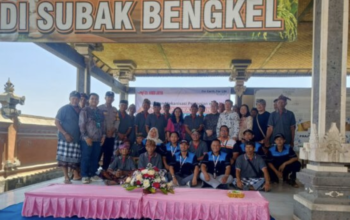 Polsek Kediri Dampingi Penyerahan CSR Kubota, Dukung Modernisasi Pertanian di Tabanan