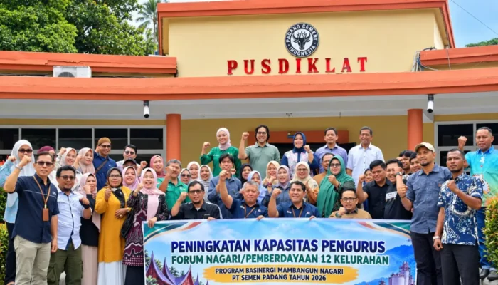 PT Semen Padang Perkuat Kapasitas Forum Nagari, Dorong Pengelolaan CSR yang Transparan dan Tepat Sasaran